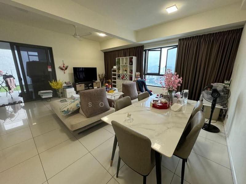 Service Residence for Sale at The Era @ Duta North - Jason Chen - Living Room - PropertyGuru.com.my