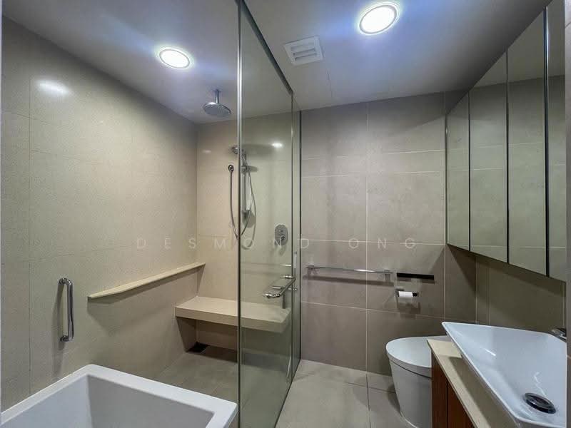 Service Residence for Rent at Stonor 3 - Desmond Ong - Master Bathroom - PropertyGuru.com.my