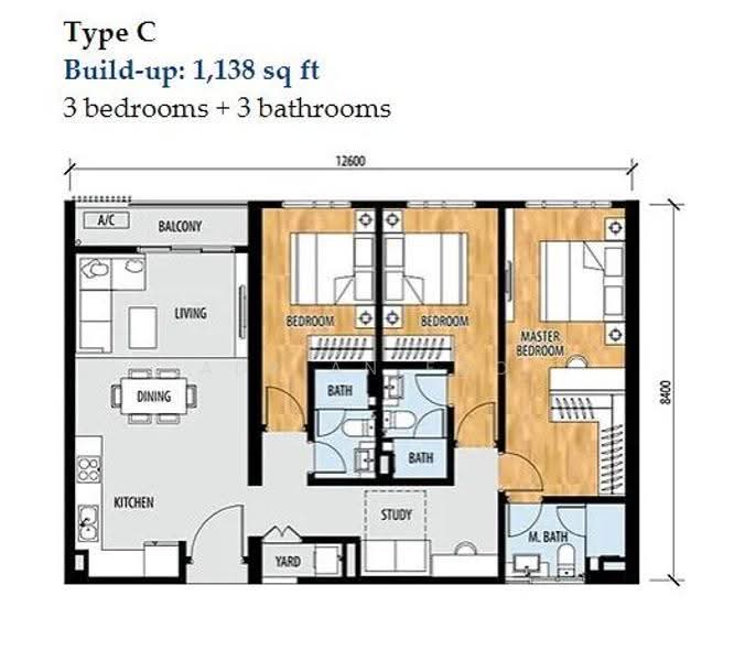 Kediaman Servis untuk Disewa di The Sentral Suites - Adrian Foo - PropertyGuru.com.my