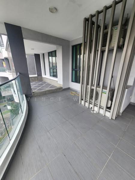 Kediaman Servis untuk Dijual di LakePark Residence @ KL North - Vince Wong - Balcony - PropertyGuru.com.my
