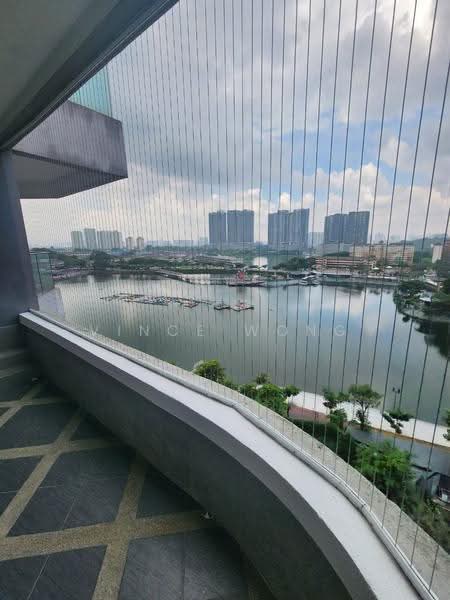 Kediaman Servis untuk Dijual di LakePark Residence @ KL North - Vince Wong - Balcony - PropertyGuru.com.my