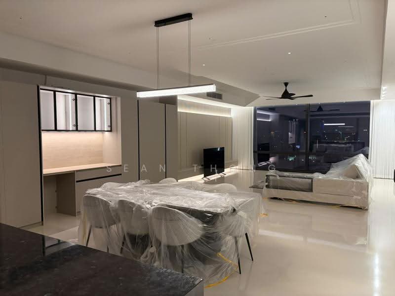 Kediaman Servis untuk Disewa di Pavilion Damansara Heights - Sean Thong - Living Room - PropertyGuru.com.my
