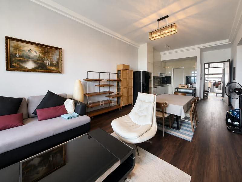 Service Residence for Rent at PJ Midtown - Rachel Too - Living Room - PropertyGuru.com.my
