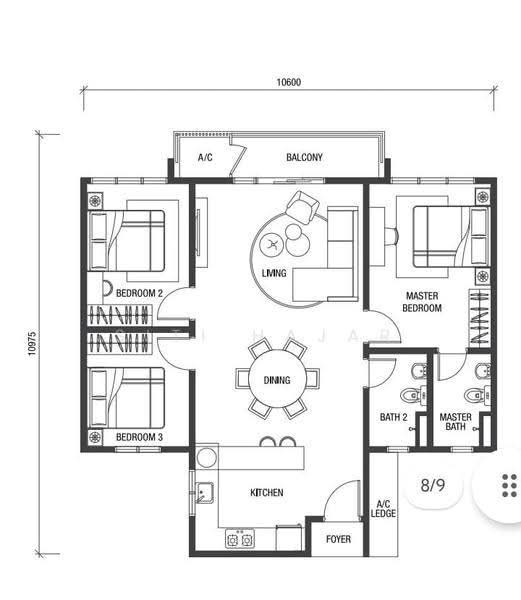Kediaman Servis untuk Disewa di Huni @ Eco Ardence - Siti Hajar - PropertyGuru.com.my