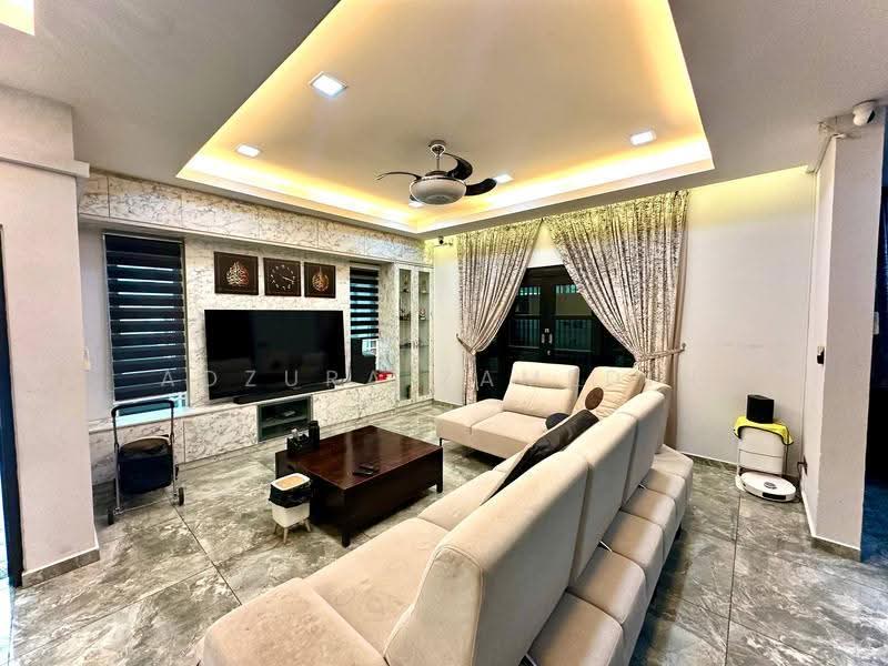 Rumah Teres 2-Tingkat untuk Dijual di Denai Alam (Shah Alam) - Adzura Zamedin - Living Room - PropertyGuru.com.my