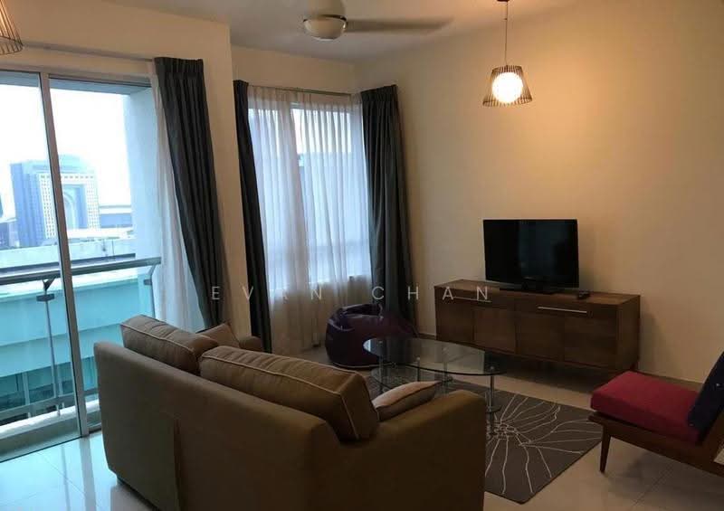Service Residence for Rent at Solaris Dutamas - Evan Chan - Living Room - PropertyGuru.com.my