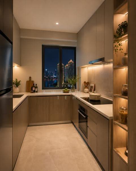 Kondominium untuk Dijual di R&F Princess Cove Phase 3-New Casa Suites - Lawrence Teh - Kitchen - PropertyGuru.com.my