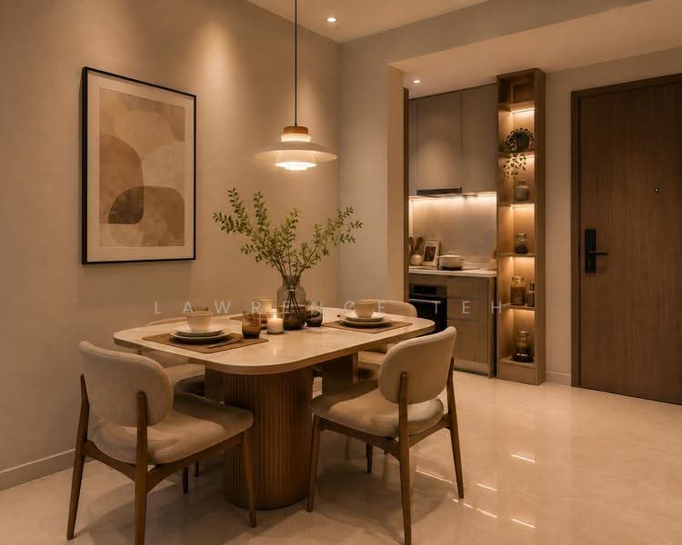 Kondominium untuk Dijual di R&F Princess Cove Phase 3-New Casa Suites - Lawrence Teh - Dining Room - PropertyGuru.com.my