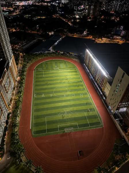 Kondominium untuk Dijual di Curvo Residences @ Setapak, KL - Kay Kong - Sports complex view - PropertyGuru.com.my
