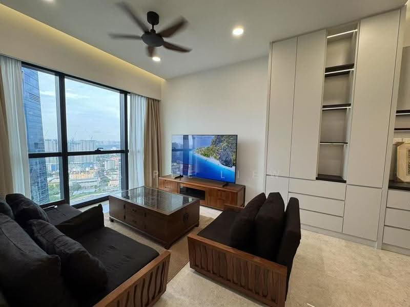 Kediaman Servis untuk Disewa di TRX Residences - Apple Liew - Living Room - PropertyGuru.com.my