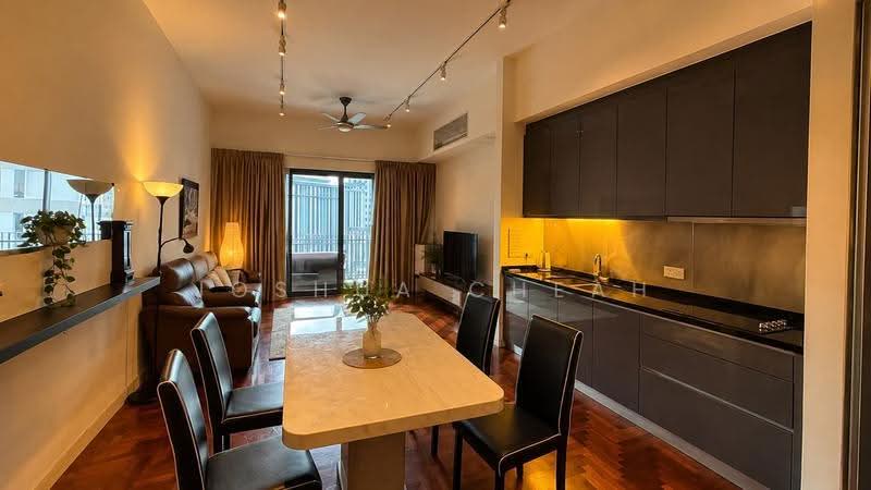 Service Residence for Sale at The Mews - Joshua Cheah - Living Room - PropertyGuru.com.my