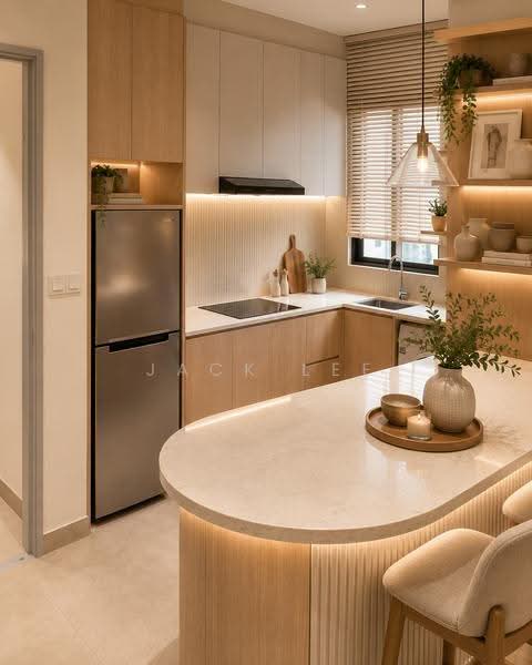 Kondominium untuk Dijual di PSV 1 Residences @ Platinum South Valley - Jack Lee - Kitchen - PropertyGuru.com.my