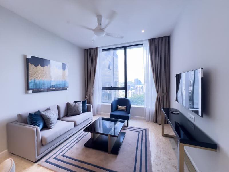Kediaman Servis untuk Dijual di Pavilion Ceylon Hill - Elaine Lee - Living Room - PropertyGuru.com.my
