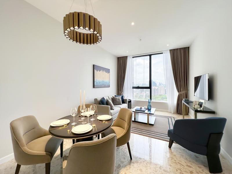 Kediaman Servis untuk Dijual di Pavilion Ceylon Hill - Elaine Lee - Living Room - PropertyGuru.com.my
