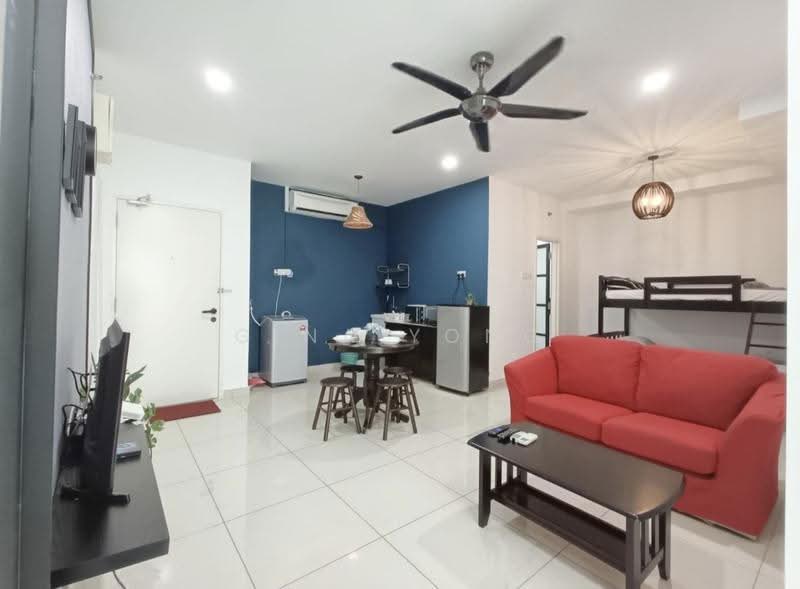Kondominium untuk Disewa di Mansion One - Gina Yong - Living Room - PropertyGuru.com.my