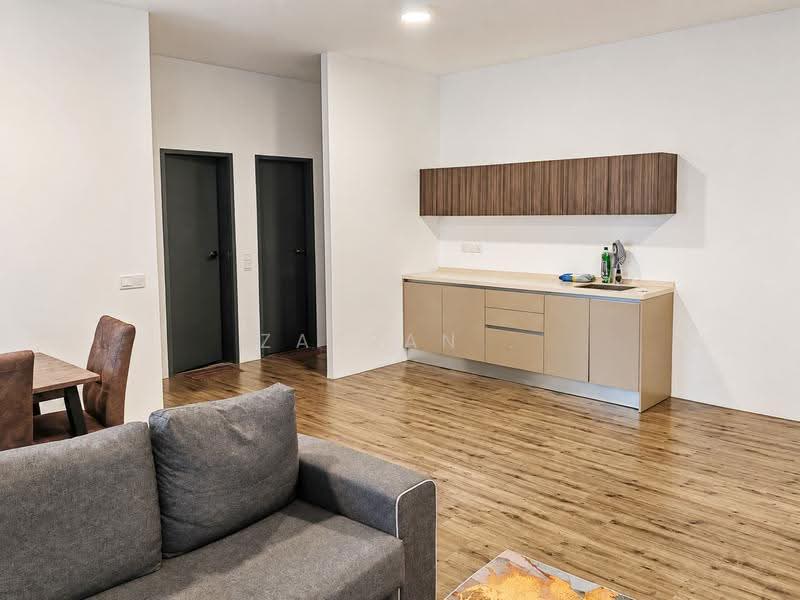 Service Residence for Sale at Henna Residence @ The Quartz WM - Zafran . - Living Room - PropertyGuru.com.my