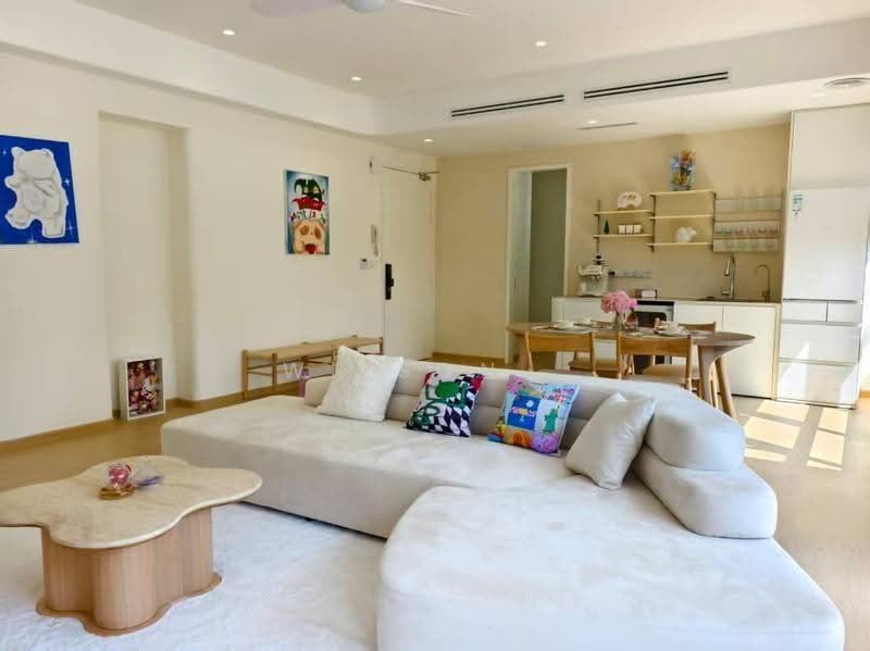 Kondominium untuk Disewa di ALIX Residences - Wilson . - Living Room - PropertyGuru.com.my