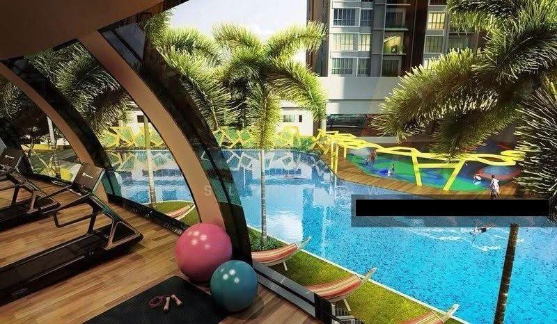 Kediaman Servis untuk Dijual di LakePark Residence @ KL North - Leslie Low - Gym - PropertyGuru.com.my