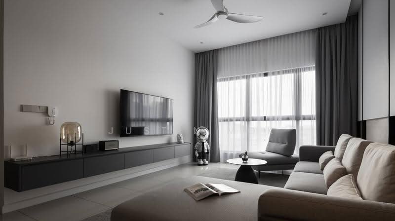 Service Residence for Sale at The Clio 2 Residences - Justin Mok - Living Room - PropertyGuru.com.my