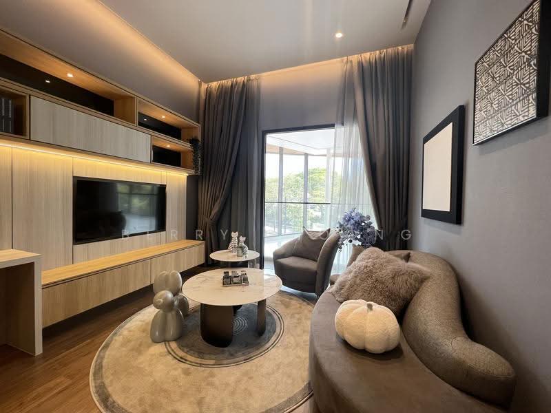 Kediaman Servis untuk Dijual di Maxim D'Parc - Berry Choong - Living Room - PropertyGuru.com.my