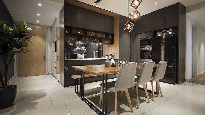 Kediaman Servis untuk Dijual di Conezion Residences - Justin Mok - Kitchen - PropertyGuru.com.my
