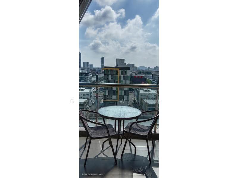 Service Residence for Rent at Atlantis Residences (Pangsapuri Atlantis Kota Syahbandar) - Gigi Wong - Balcony - PropertyGuru.com.my