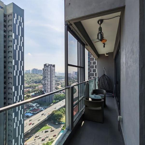 Service Residence for Sale at Citizen @ Old Klang Road - Matt Ho - Balcony - PropertyGuru.com.my