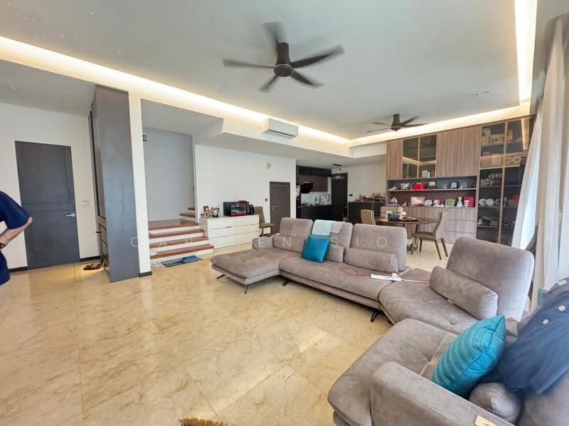 Rumah Berkembar untuk Dijual di East Ledang (Iskandar Puteri (Nusajaya)) - Carrien Siow - Living Room - PropertyGuru.com.my