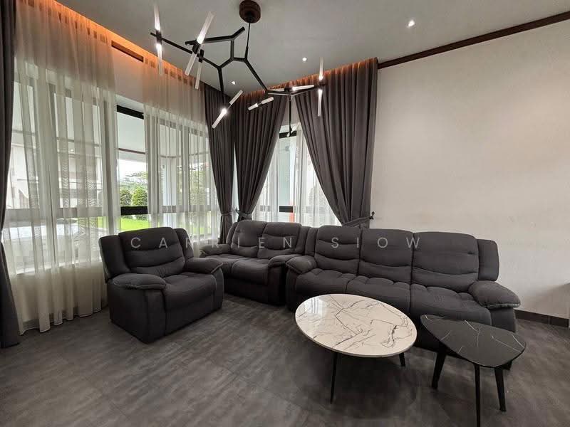 Bungalow House untuk Dijual di Bandar Seri Alam (Masai) - Carrien Siow - Living Room - PropertyGuru.com.my