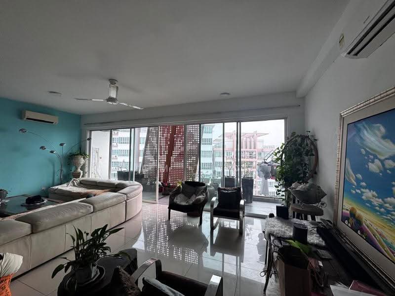 Kondominium untuk Disewa di Arte Condominium - Sam Thoo - Living Room - PropertyGuru.com.my