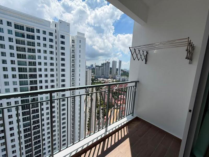 Condominium for Rent at Lucerne Residences - Hoy Meng - Balcony - PropertyGuru.com.my