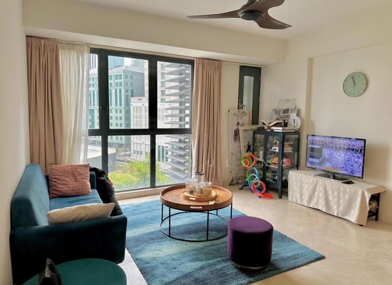 Service Residence for Sale at Serviced Residence @ KL Trillion - Salim Sulong - Living Room - PropertyGuru.com.my