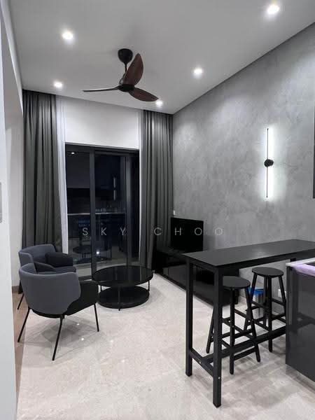 Service Residence for Rent at Lucentia Residences - Sky Choo - Living Room - PropertyGuru.com.my