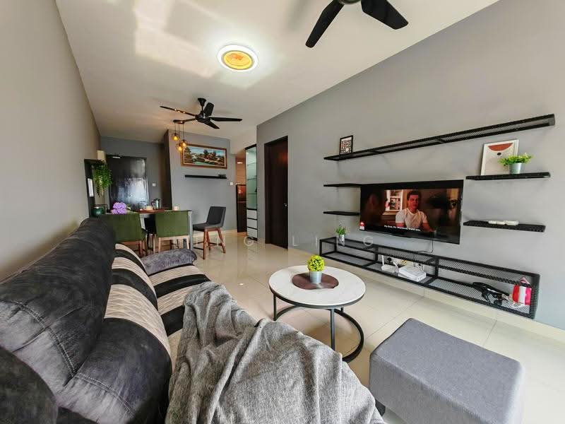 Service Residence for Rent at Symphony Tower (Menara Simfoni) - Ling Ling - Living Room - PropertyGuru.com.my