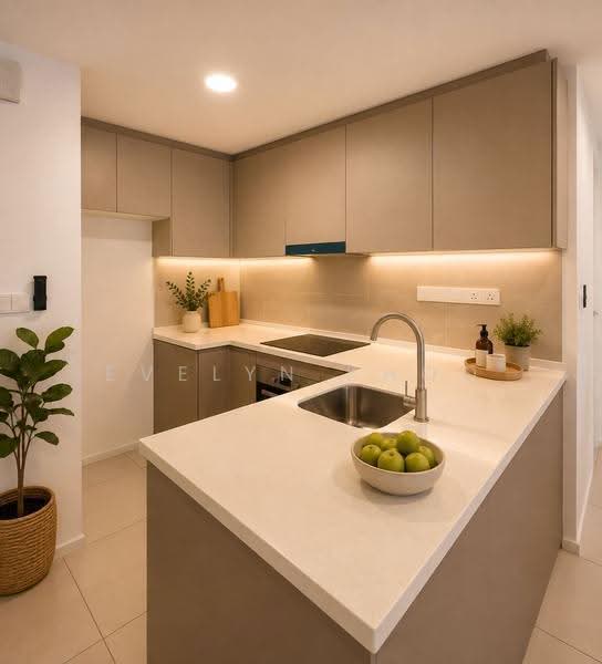 Service Residence for Sale at Residensi Estetik 8 (Est8) - Evelyn Khoo - Kitchen - PropertyGuru.com.my