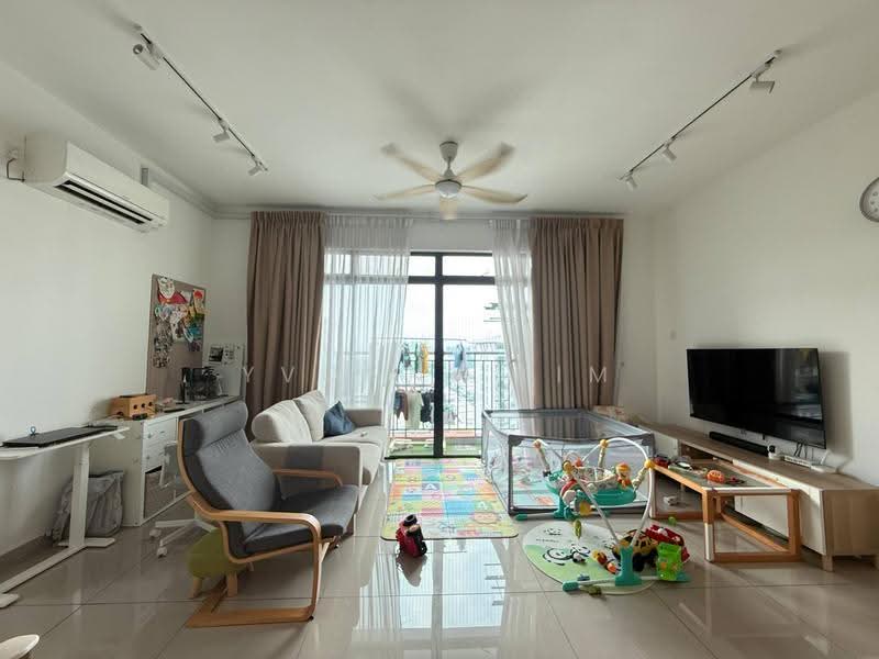 Service Residence for Sale at Austin Regency (Pangsapuri Austin Perdana) - Yvonne Lim - Living Room - PropertyGuru.com.my