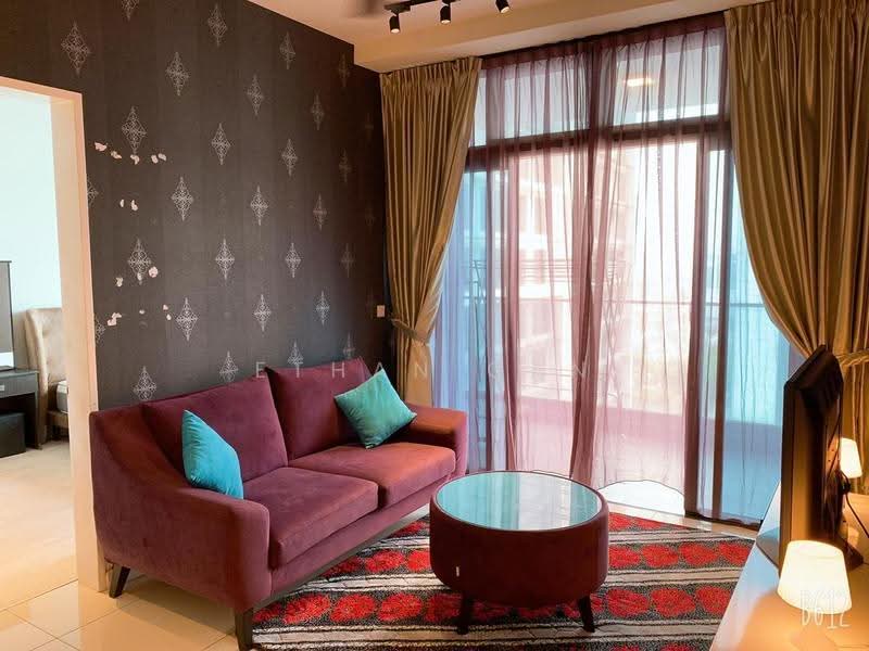 Kediaman Servis untuk Disewa di Setia Sky 88 - Ethan Gan - Living Room - PropertyGuru.com.my