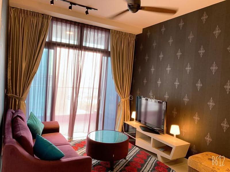 Kediaman Servis untuk Disewa di Setia Sky 88 - Ethan Gan - Living Room - PropertyGuru.com.my