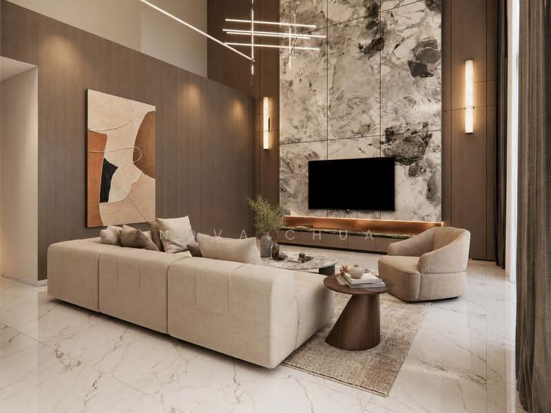Condominium for Sale at Pinnacle Bangsar - Nova Chua - Living Room - PropertyGuru.com.my