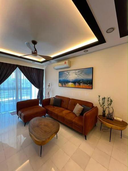 Kondominium untuk Disewa di Gold Coast Resort Condominium - Alex Lim - Living Room - PropertyGuru.com.my