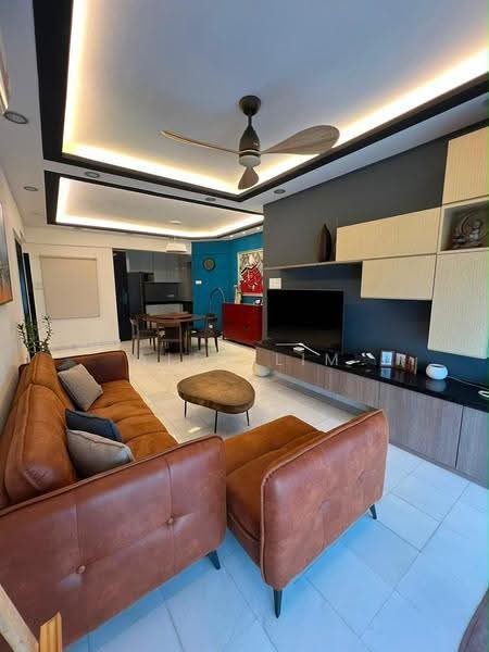 Kondominium untuk Disewa di Gold Coast Resort Condominium - Alex Lim - Living Room - PropertyGuru.com.my