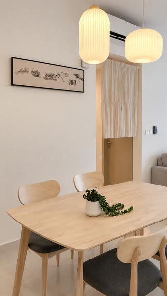 Service Residence for Rent at Quinn Residence - Zafran . - Dining Room - PropertyGuru.com.my