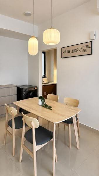 Service Residence for Rent at Quinn Residence - Zafran . - Dining Room - PropertyGuru.com.my