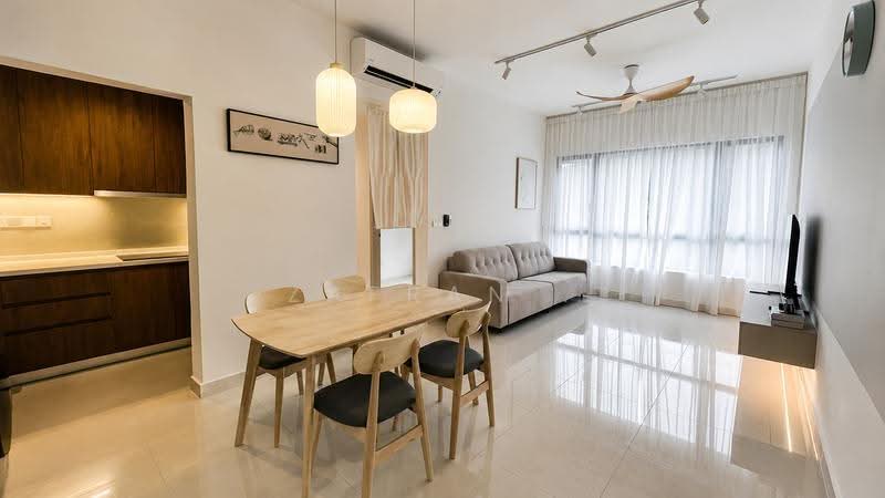 Service Residence for Rent at Quinn Residence - Zafran . - Kitchen - PropertyGuru.com.my