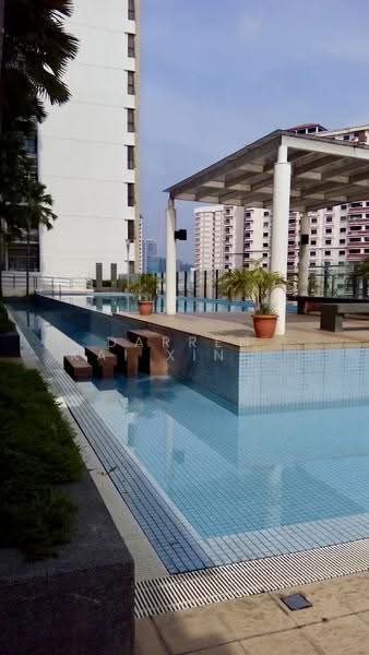 Kediaman Servis untuk Dijual di Serviced Residence @ Pelangi Damansara Sentral - Darren Kai Xin Ng - Pool - PropertyGuru.com.my