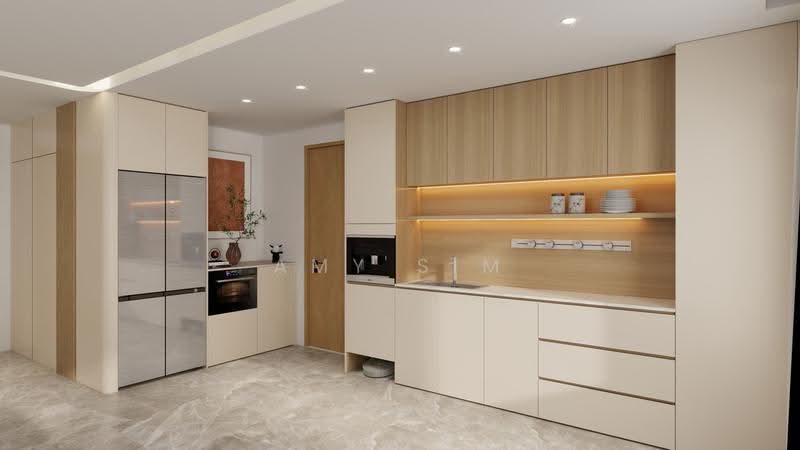 Kondominium untuk Disewa di Sunway GeoLake Residences - Amy Sim - Kitchen - PropertyGuru.com.my