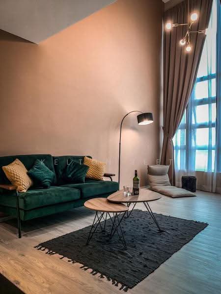 Service Residence for Sale at EkoCheras Service Residences - Kelton Seet - Living Room - PropertyGuru.com.my