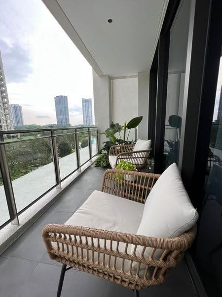 Kediaman Servis untuk Disewa di Park Regent @Desa Park City - Ryan Tee - Balcony - PropertyGuru.com.my