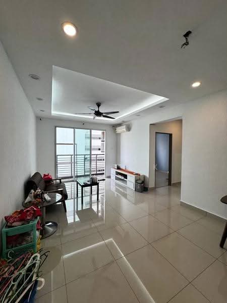 Service Residence for Sale at Larkin Heights - Jin Teok - Living Room - PropertyGuru.com.my