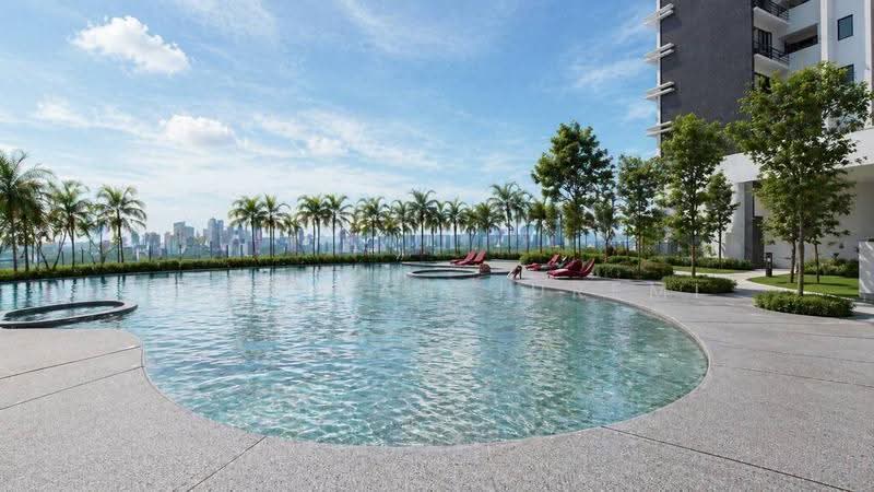 Service Residence for Sale at KL Traders Square - Rashidah Juremi - Pool - PropertyGuru.com.my